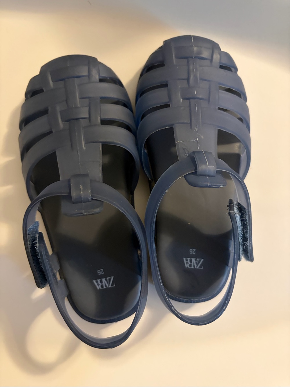 Zara Kids Dark Blue Jelly Sandals